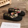 2026 Fashion Women Flip Flops Summer Beach Platform Slippers Casual Outside Wedges Sandals Summer Women Shoes