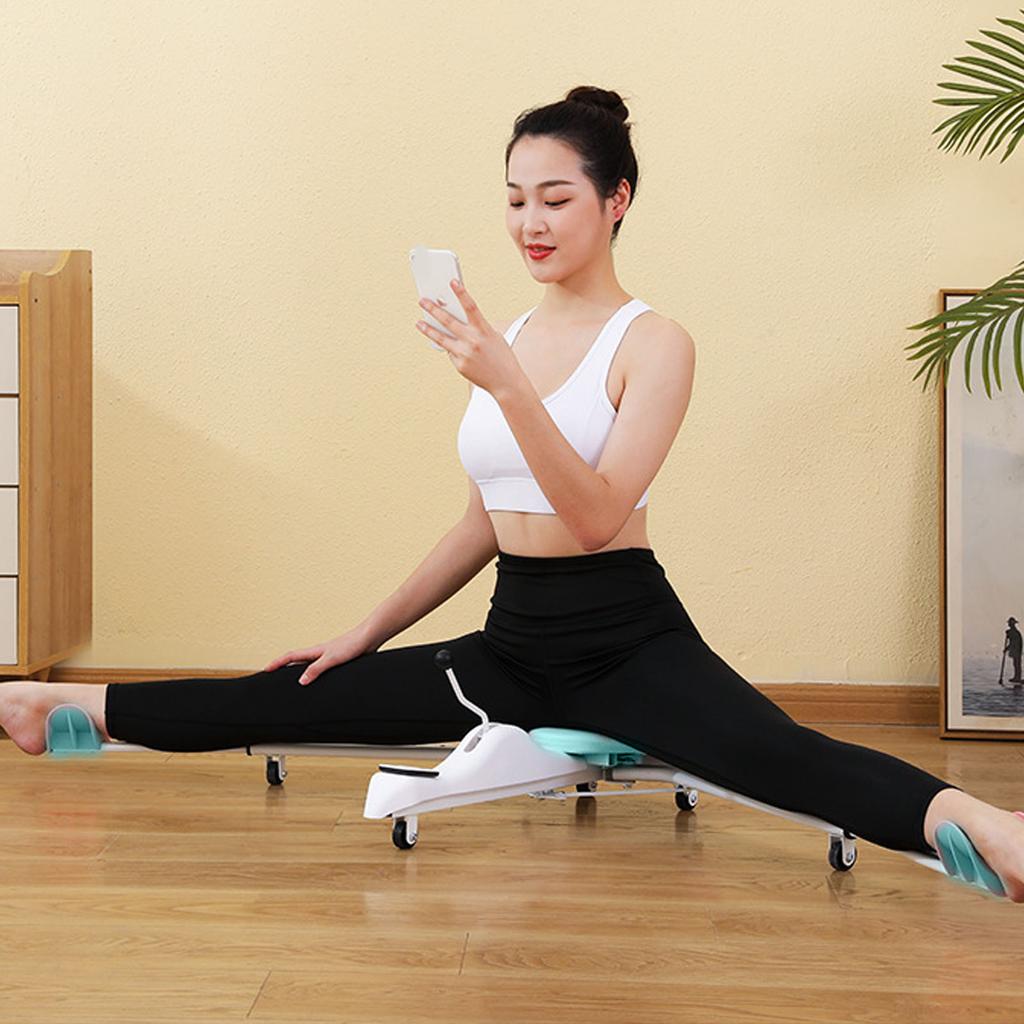 Split NaMachine Leg Stretcher NaMachine Equipment 0 to 180 Degree Expansion for Ballet Cheerlding Dance Gymnastics Other Sports