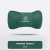 Car Seat Suede Memory Cotton Neck Pillow Headrest For Mercedes Benz AMG W205 C300 W203 W206 W108 W124 W126 W140 W168 GLA GLB GLC FV1