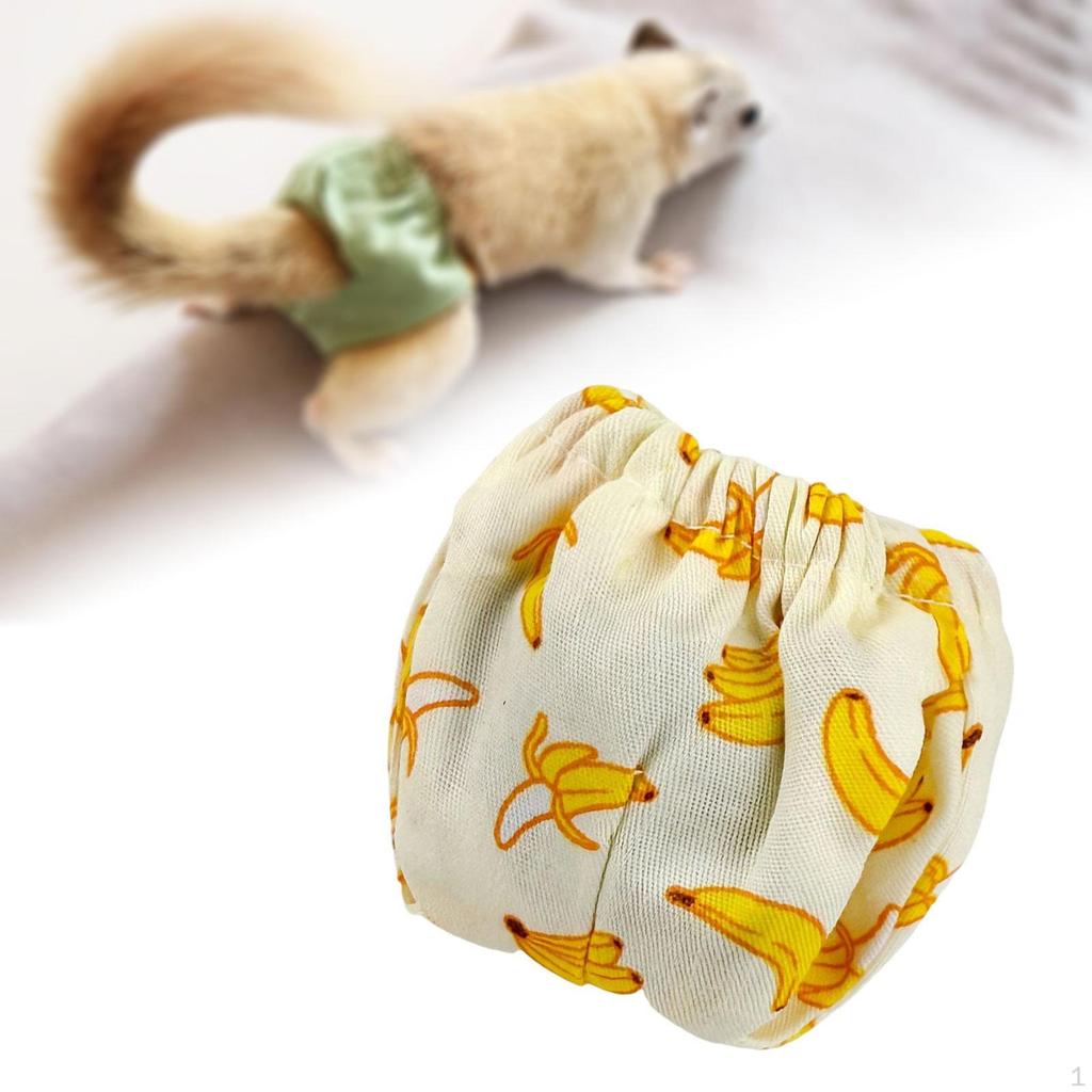 Squirrel Diapers Guinea Pig Diaper Clothes Pet Supplies Reusable Small for Groundhog