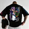 One Piece Roronoa Zoro Retro Niche Tshirt For Men Women Kids Boys Summer Autumn Casual Short Sleeve Outfits