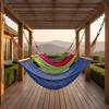 Ice Silk Mesh Outdoor Swing Hammock Curved Rod Hanging Swing Camping Mesh Hammock  Outdoor