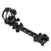 Bow Target Sight 5 Pins with Retina Function Aluminium Alloy Archery Sight for Outdoor Hunting Shooting