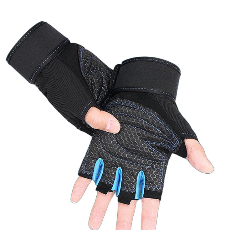 Gym Gloves Fitness Weight Lifting Gloves Body Building Training Sports Exercise Cycling Sport Workout Glove for Men Women M/L/XL