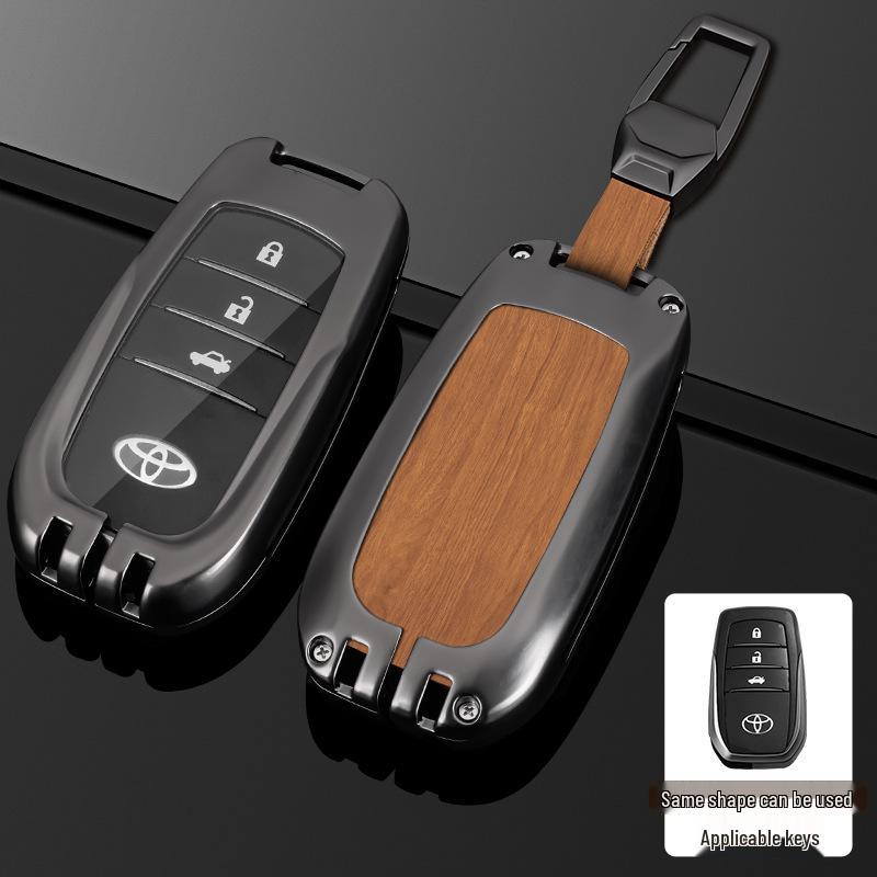 Toyota Avalon Camry Key Case for Highlander, RAV4, Corolla, Levin, and CHR Models.
