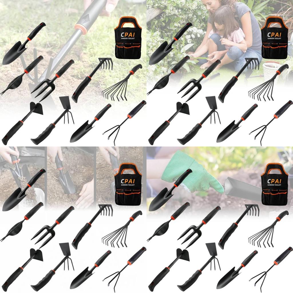 Durable Cast Iron Gardening Shovel Essential Tool For Digging And Planting Soil