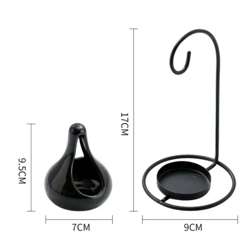 European Oil Furnace Aroma Burner Mosaic Colorful Candle Holder Candlestick Vase Romantic Crafts Gifts Home Decoration