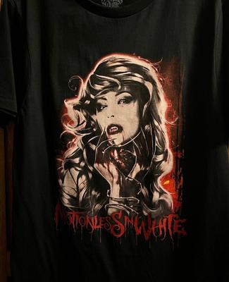 Motionless In White Band Maglietta Unisex Design Raro Stile Classico Vtg
