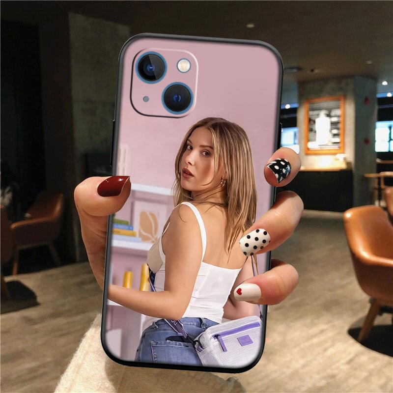 IK47 Millie Bobby Brown New High-End Shell Phone Case for Xiaomi Poco F8 M4 M5 M6 M7 X3 X6 X7 Pro GT NFC Ultra