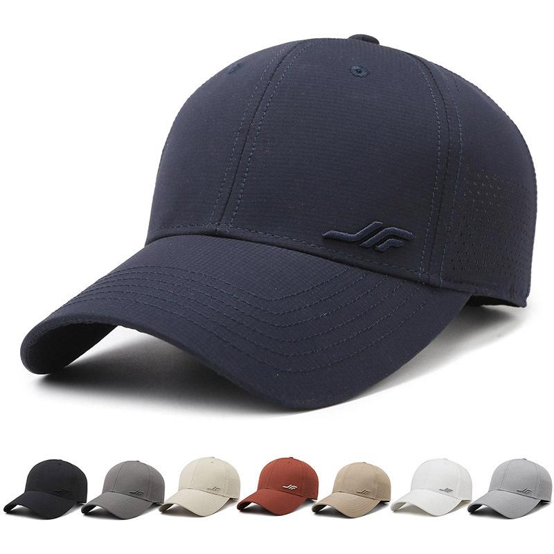 New Minimalist and Stylish Perforated Baseball Cap: Perfect for Outdoor Leisure, Sun Protection and a Versatile, Unique Look; Unisex Style