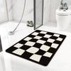 Bathroom Anti-Slip Mat Diatom Mud Absorbent Pad Nordic Style Toilet Floor Mat Soft Diatomite Bathroom Toilet Carpet Quality