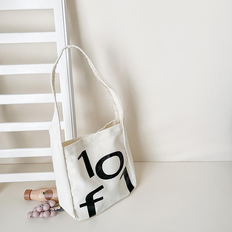 

Стильная детская холщовая сумка для мальчиков с модным дизайном в виде букв для повседневного использования белый