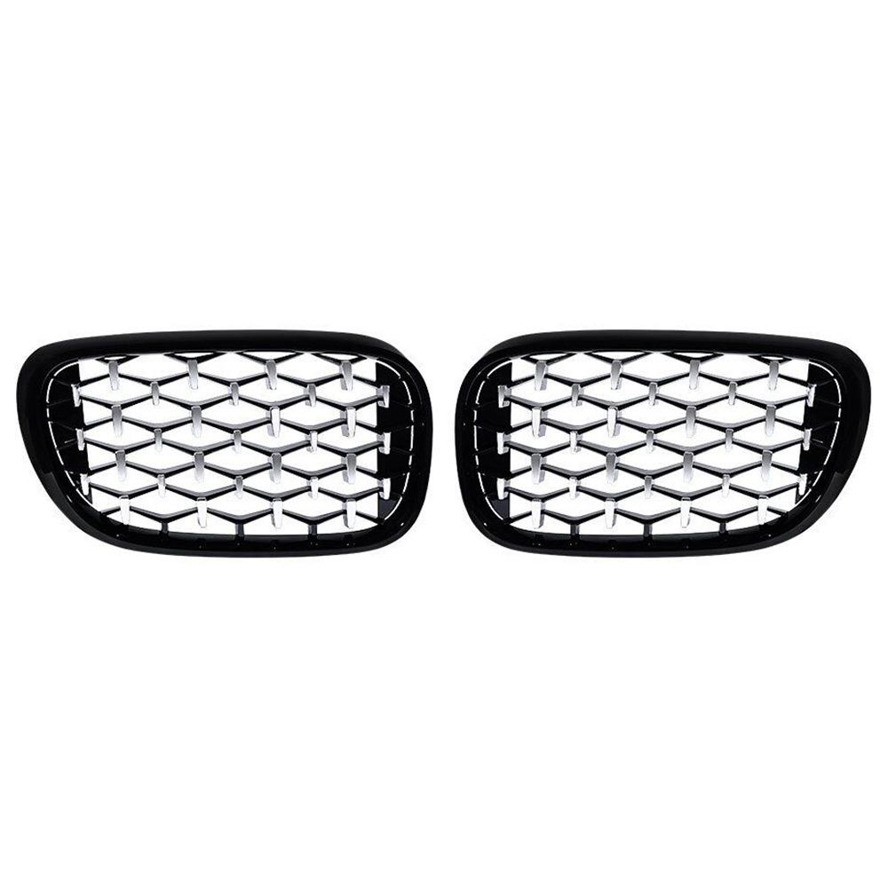 Schwarz verchromter Kühlergrill für BMW 7er G11/G12 (2016-2018), Sternenhimmel-Stil