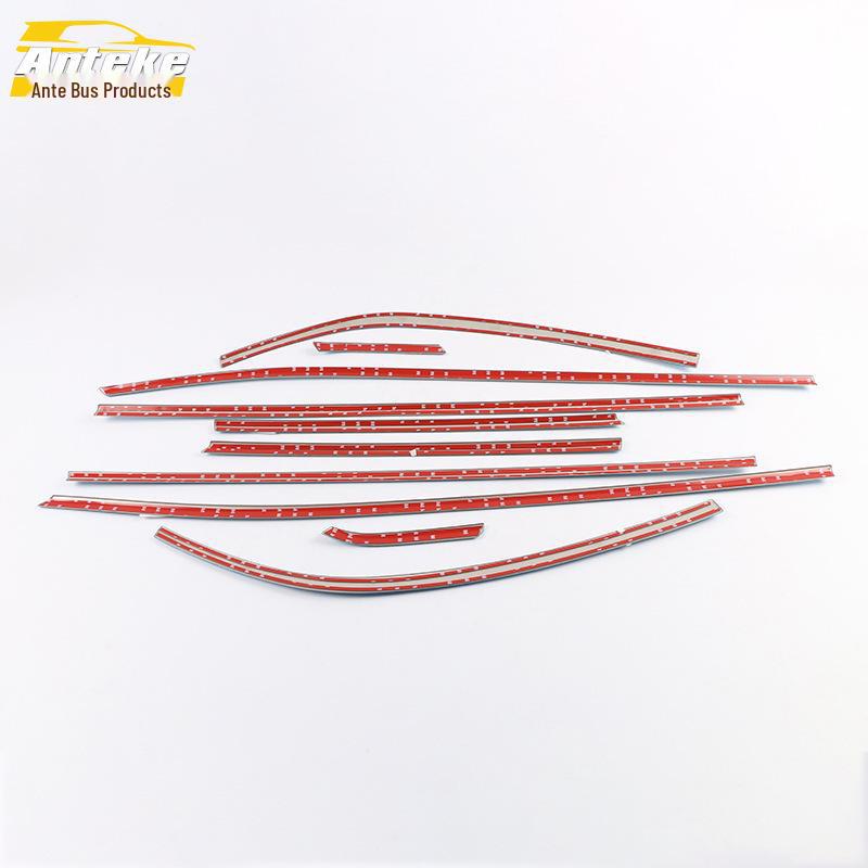 Weilai ES6 Window Trim: Anti-Scratch Bright Strip & Decorative Glass Patch Accessories