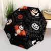 1pc Halloween Cats Automatic Open/close, All-Season Portable Folding Umbrella, Travel, Everyday, Formal Events - Compact Luxury Parasol, Outdoor Acces
