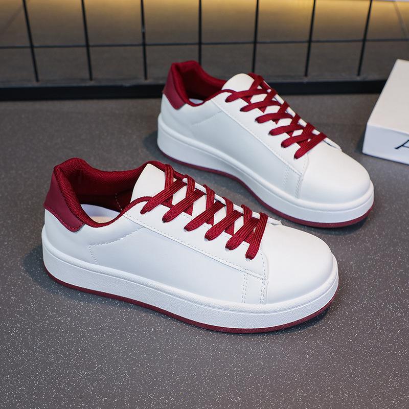 Little White Shoes Men's and Women's Versatile Breathable Board Shoes Summer New Casual Sports Shoes Heightening Platform Casual Net Shoes