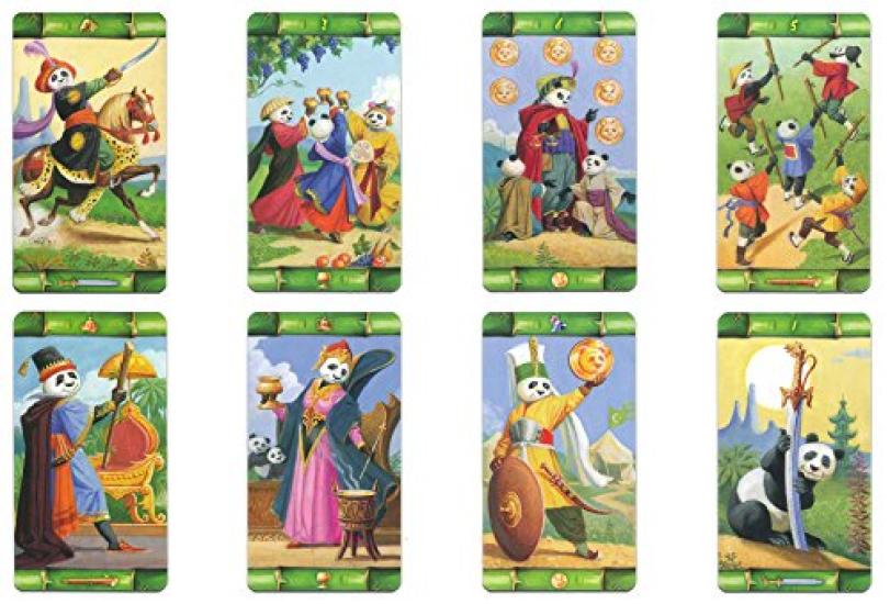 Tarot Cards Fortune Telling 78 Panda Tarot Cards Japanese Booklet Included "Pocket Manual"