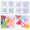 Keychains Pendat Silicone Mold Heart Moon Stars Cherry Blossom Style Epoxy Mold