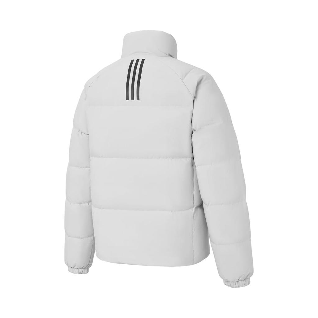 Adidas Down Jacket Unisex Solid Light Gray JL9584