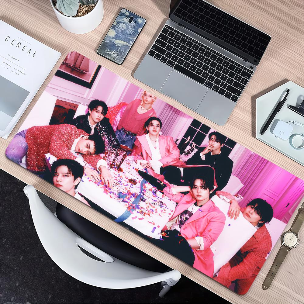 K-Kids Hop Karma Kpop S-Stray Mouse Pad Non-slip Thickened MousePad Large Writing Lockedge Gaming Cushion Office Student