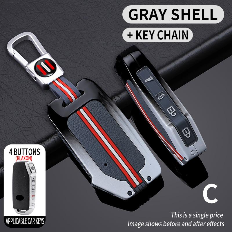 Car Key Case Cover Protective Shell Fob For Kia Sportage 2025 Kia Ray Sorento Soul Telluride Cerato 2020 K5 K8 2025 Car Keychain