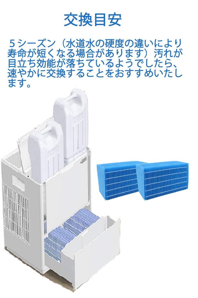 Babiku H060519 Antibacterial vapor filter Humidifier replacement filter compatible 2 pieces HD-151 HD-152 HD-153 HD-154 HD-1800F HD-181 HD-182 HD-183