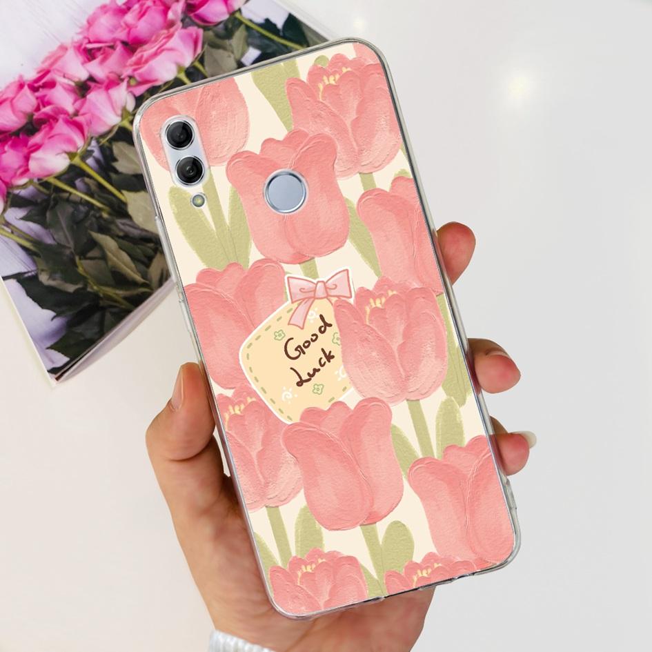 Für Honor 10 Lite Hülle HRY-LX1 HRY-LX2 Abdeckung Mode Schmetterling Transparentes Silikon Hüllen Für Honor 10 10i Honor10 Bumper