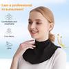 Cooling Neck Wraps Moisture-Wicking Fabric Quick-Dry Design Reusable UV-Blocking Black 7.086-Inch Length Travel Camping