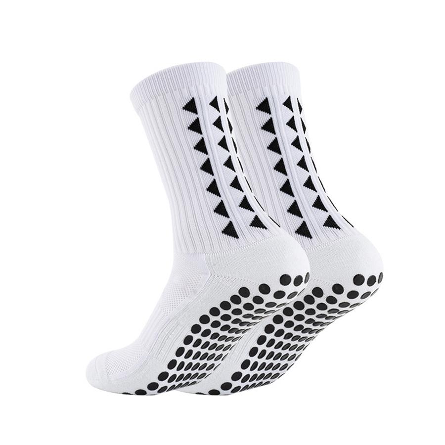 Men Women Football Grip Socks Towel Bottom Sport Socks Rugby Soccer Cycling Running Exercise Athletic Socks