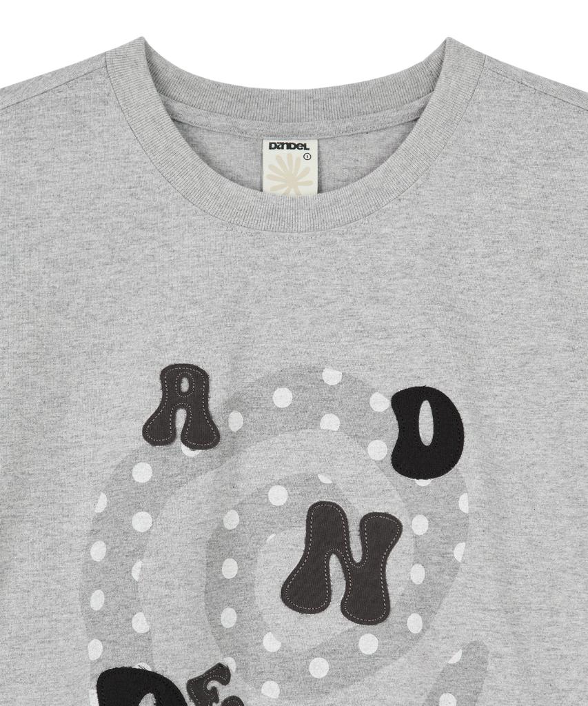 Dandel Dd Type Applique Long Sleeve (Grey)