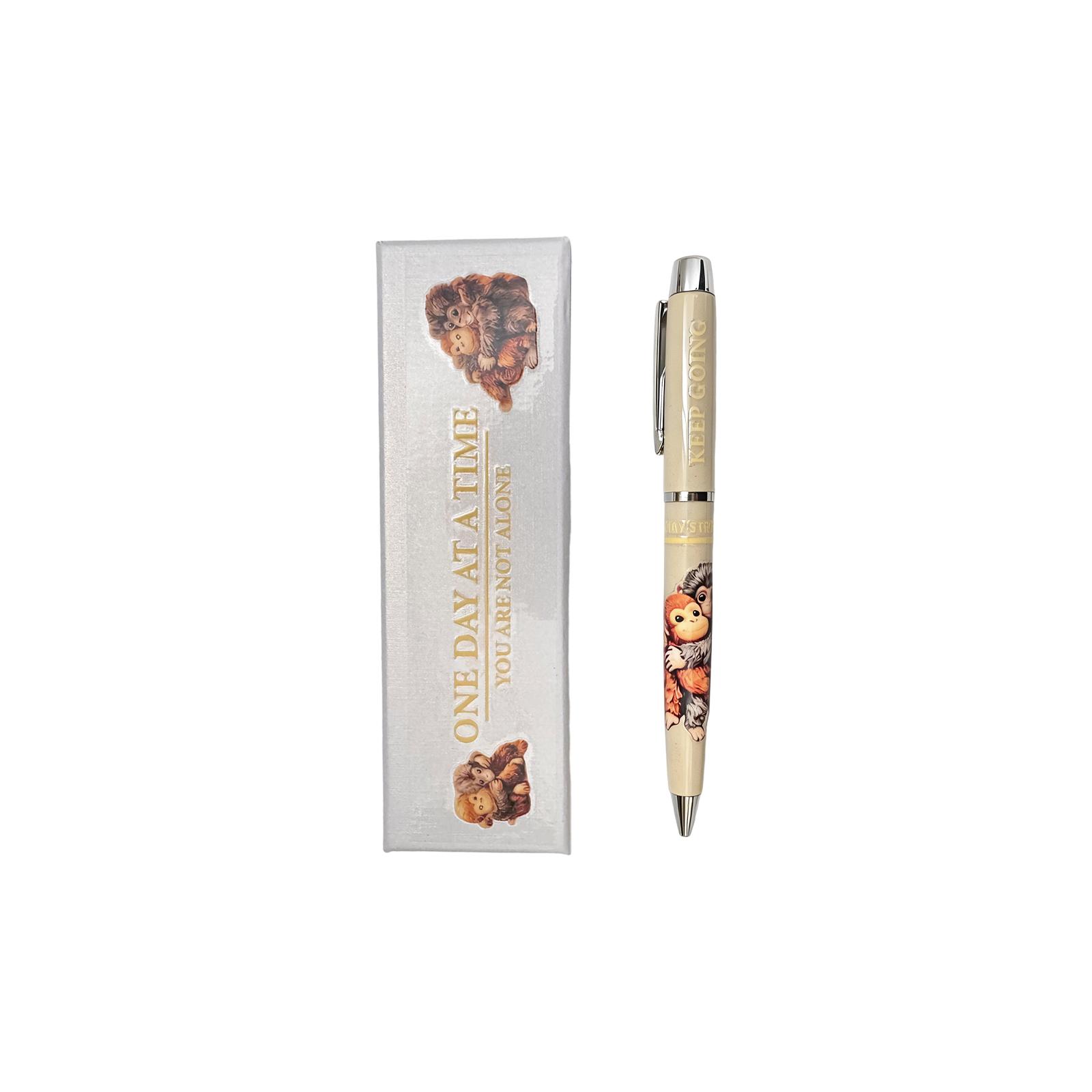 

Emotional Support Monkey Pen with 5ml Ink Capacity Suitable for Writing and Note Taking Durable Design Comfortable Grip for Daily Use One Size жёлтый