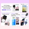 Vlog Selfie Monitor Screen Compatible with Phone Magnetic Wireless Rear Camera Phone Monitor with 164FT Range Live Streaming (White) 7