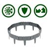 Plonos Garden Edging 250 Cm Pl-962 Gray
