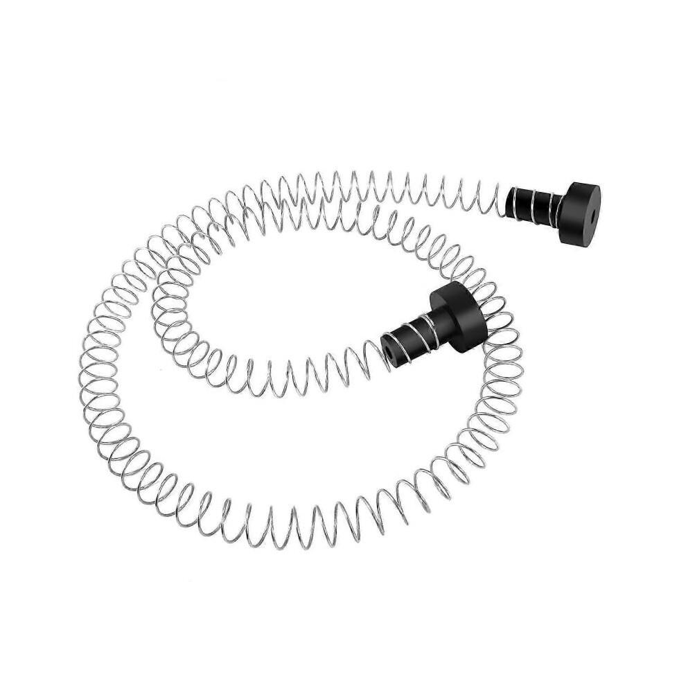 Zipline Spring Brake 165cm Stainless Steel Zip Line Spring Brake Heavy Duty Zipline Brake Speed Red