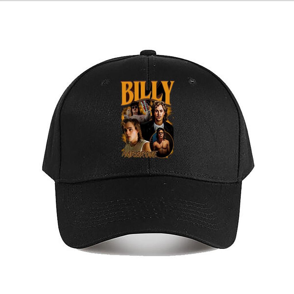 Billy Hargrove Retro Collage Fan Design Baseball Cap Fashion Outdoor Sports Sunhat Unisex Snapback Cap WoUnisexs