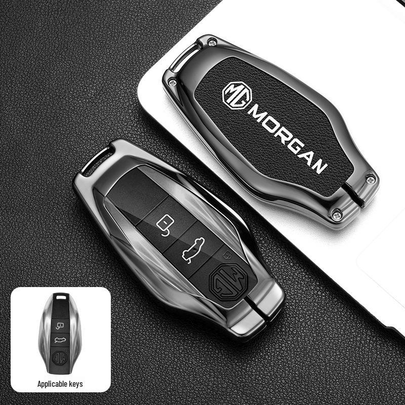 MG7 New Key Fob Cover: Metal Car Accessory with High-End Design for MG7 Remote Key (2023)