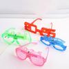 Number Letter 2025 Happy New Year Glow Glasses Light Up New Year Party Glasses  Decorations