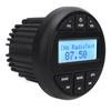 Marine MP3 Player Bluetooth Receiver Radio Gauge IPX6 Waterproof Digital Media Radio Gauge for Yacht Speedboat Motor