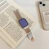 Luxury Stainless Steel Starlight Bracelet For Apple Watch Ultra 3 49mm Band for iWatch 11 10 9 8 7 6 se 46mm 41 45mm 40 38 42 44