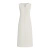 Women's Sleeveless Cotton And Linen Dress