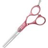 Hairdressing Scissors - 3 Claveles - Hard Model - Stainless Steel - 28 Teeth - Ergonomic