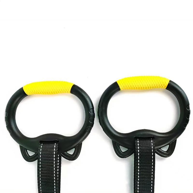 Anneaux de Gymnastique Anneaux de Traction avec Sangles Réglables Enfants Adultes Équipement de Fitness à Domicile Entraînements Entraînement de Force