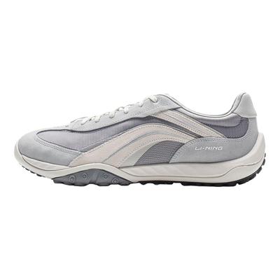 Heart Flow Fashion Comfortable Versatile Shock Absorption Rebound Low-Top Casual Shoes Unisex Casual Shoes Gray White AGLV096-3