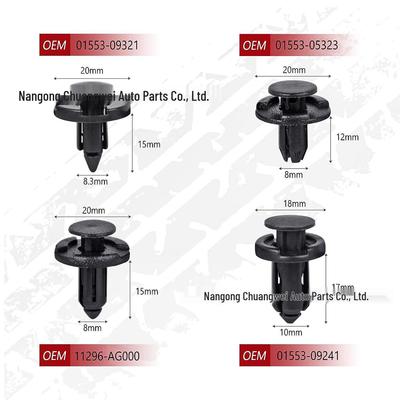 120 Stück Kotflügelverkleidung & Stoßstangenbefestigungsclips für Nissan/Infiniti