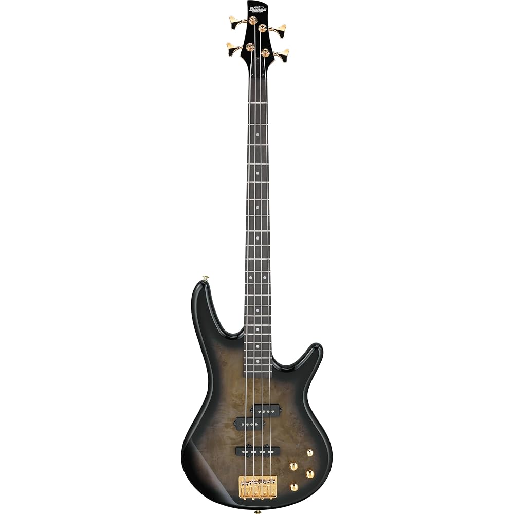 Ibanez GIO Series Electric Bass Transparent Pale Black Burst GSR200PC-TPB
