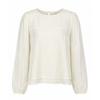 Shop   Women S Korean Made Round Layered Long Sleeve blouSe Black Rei Wbl260101
