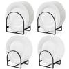 Save Space Plate Storage Rack Quick Drying Dinner Plate Stand Dish Drying Partition Holder  Kitchen