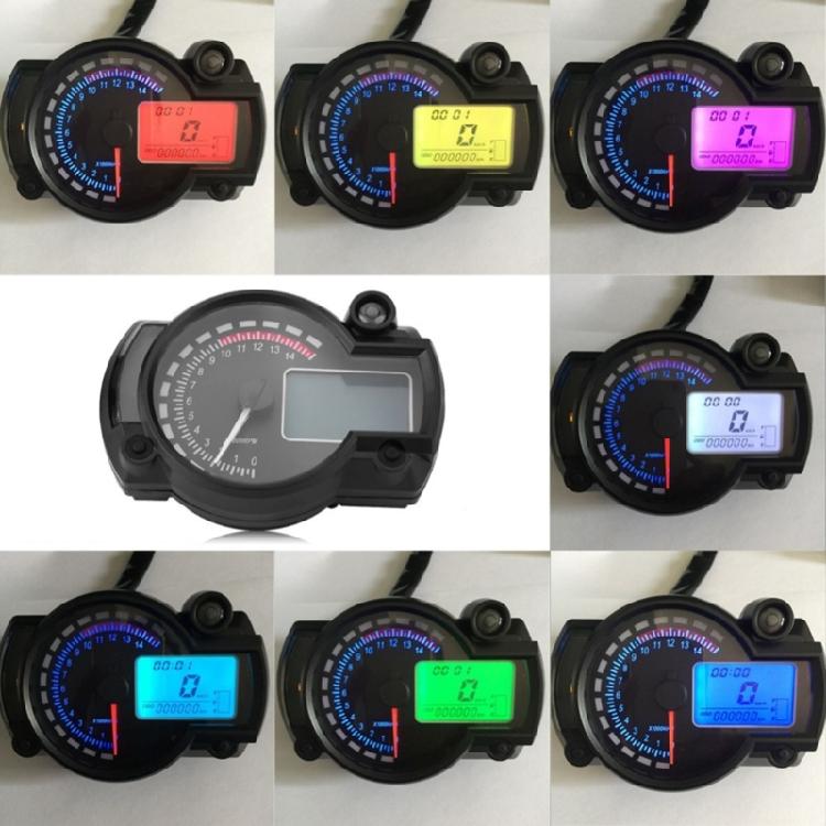 Long Lasting Weatherproof Motorcycle Instrument Cluster Digital Speedometer with Real Time Speed and Distance Monitoring