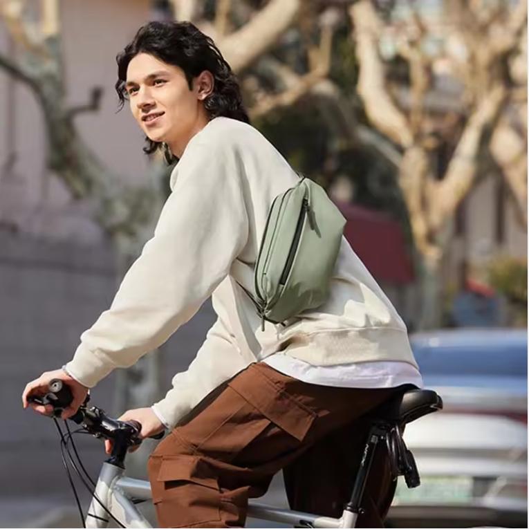 Xiaomi Mijia Multifunktionale Sport-Freizeit-Brusttasche Hüfttasche Outdoor Reiten Schultergurt Tasche Packs Wasserdicht Herren Damen