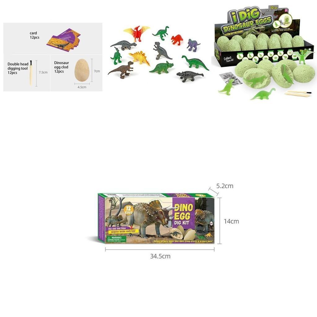 Dino Ei Ausgrabungs-Bergbau-Set Perfekt für Kinder STEM-Projekte und Bildungsaktivitäten